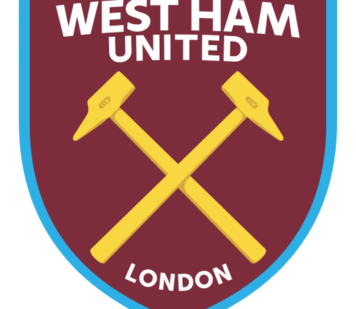 West Ham United FC logo PNG transparent background