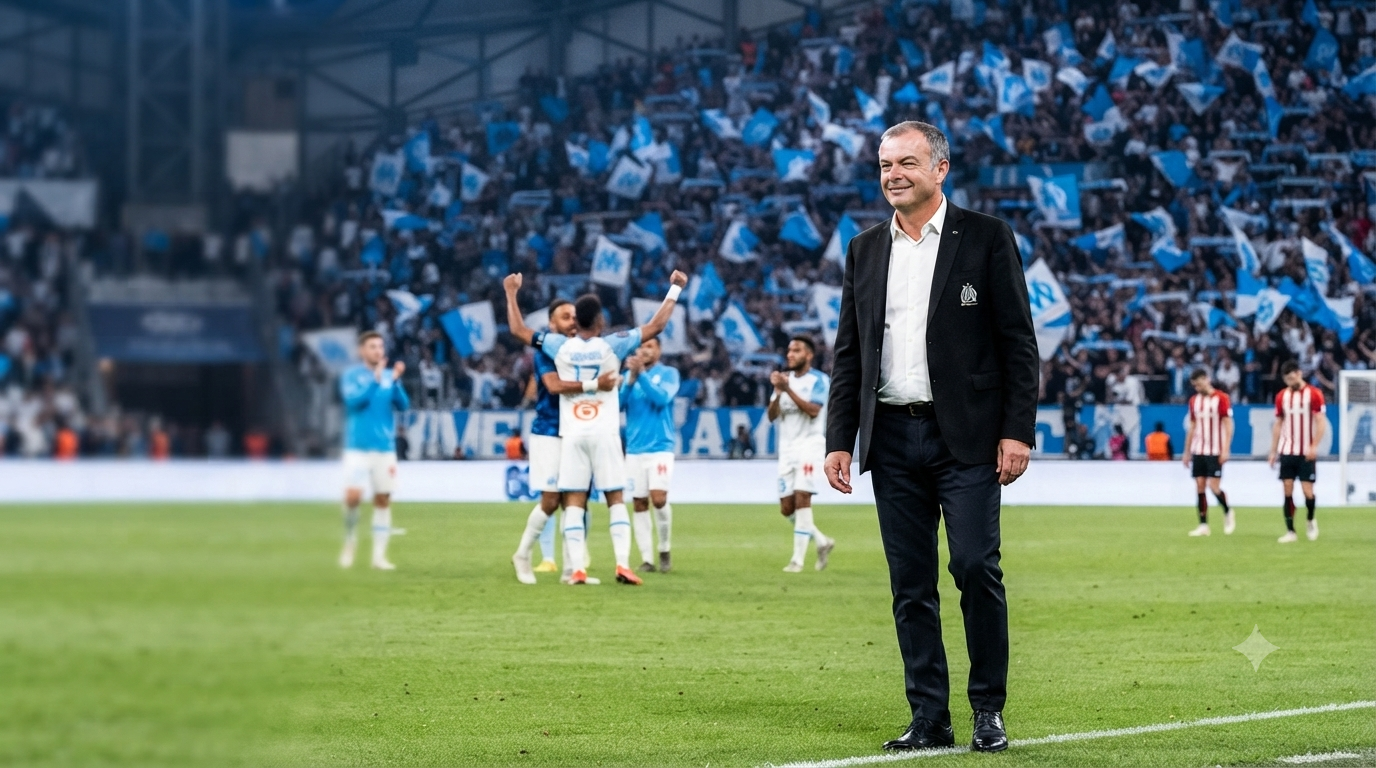 بداية نارية لحقبة جينيزيو.. مارسيليا يهزم بلباو بثلاثية ويُشعل حماس جماهير فيلودروم 1 Marseille Vs Athletic Bilbao 2